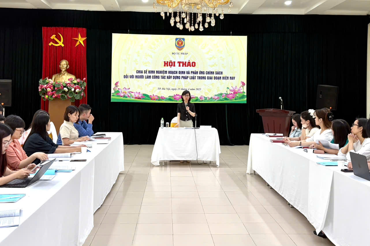Nâng cao hiệu quả công tác hoạch định và phản ứng chính sách trong xây dựng pháp luật đáp ứng yêu cầu, nhiệm vụ trong tình hình mới