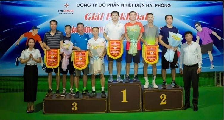 Công ty Cổ phần Nhiệt điện Hải Phòng tổ chức giải thể thao chào mừng Tháng Công nhân năm 2025