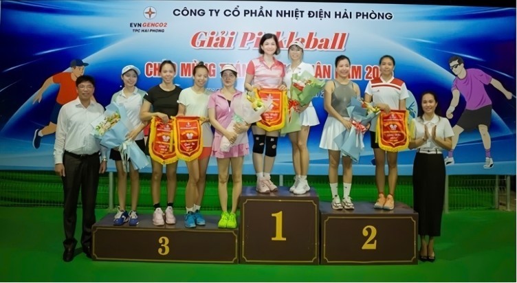 Công ty Cổ phần Nhiệt điện Hải Phòng tổ chức giải thể thao chào mừng Tháng Công nhân năm 2025
