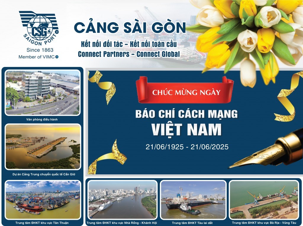 Cảng Sài Gòn - Kết nối đối tác - Kết nối toàn cầu