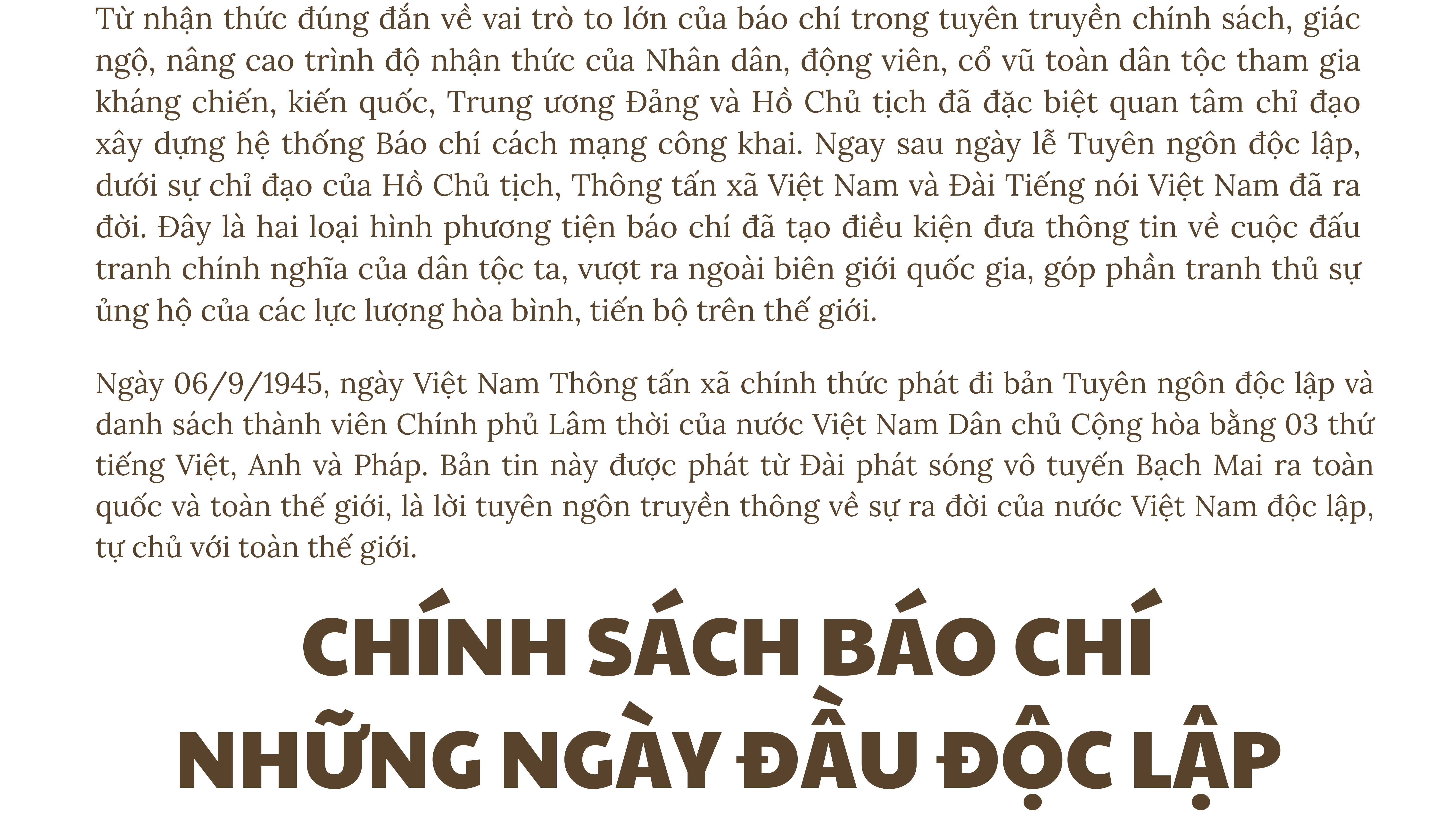 Một thế kỷ Báo chí Cách mạng Việt Nam: Từ ngọn lửa tiên phong đến bản lĩnh thời đại - Bài 1. Lựa chọn tất yếu của lịch sử