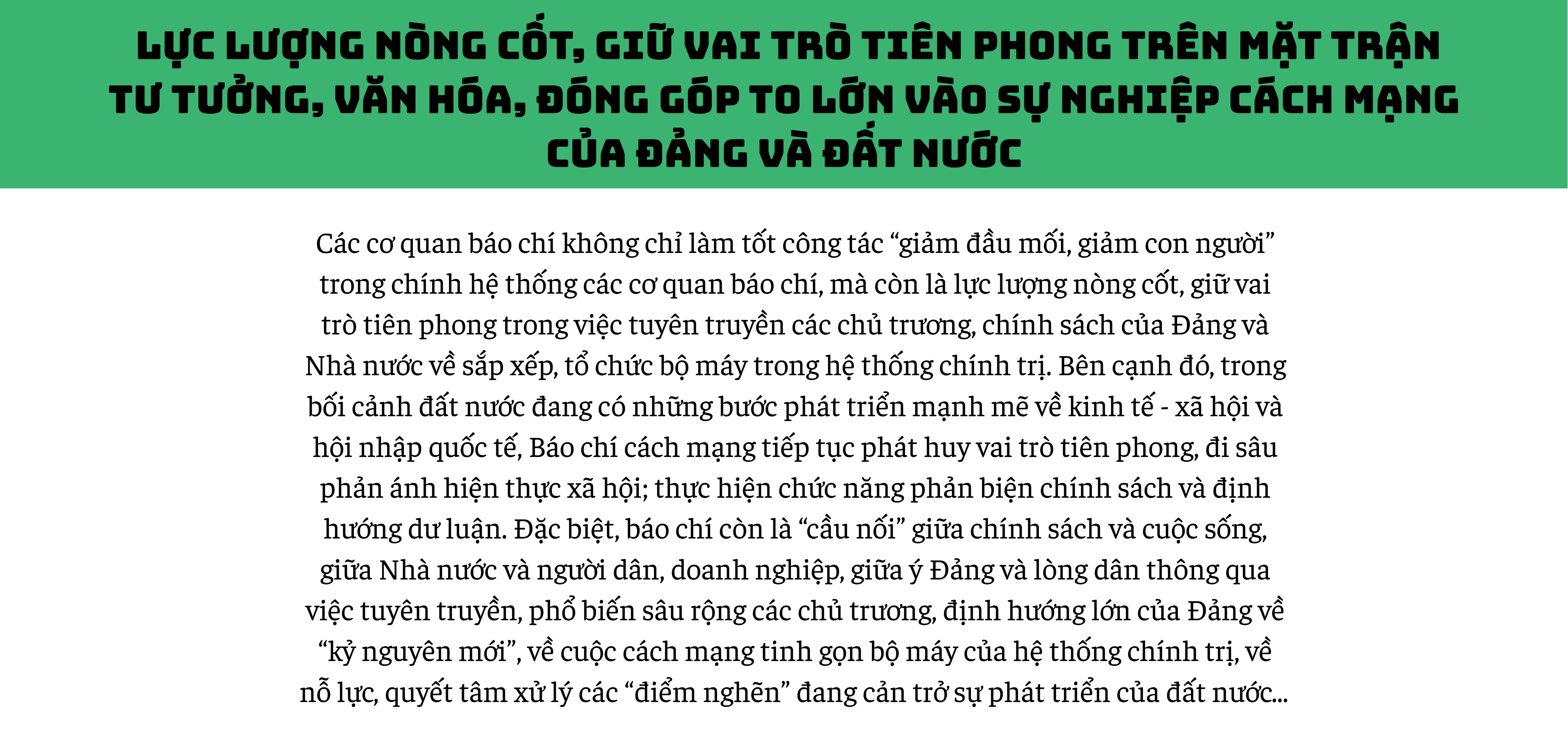 Một thế kỷ Báo chí cách mạng Việt Nam: Từ ngọn lửa tiên phong đến bản lĩnh thời đại - Bài cuối: Báo chí và khát vọng phát triển quốc gia trong kỷ nguyên mới
