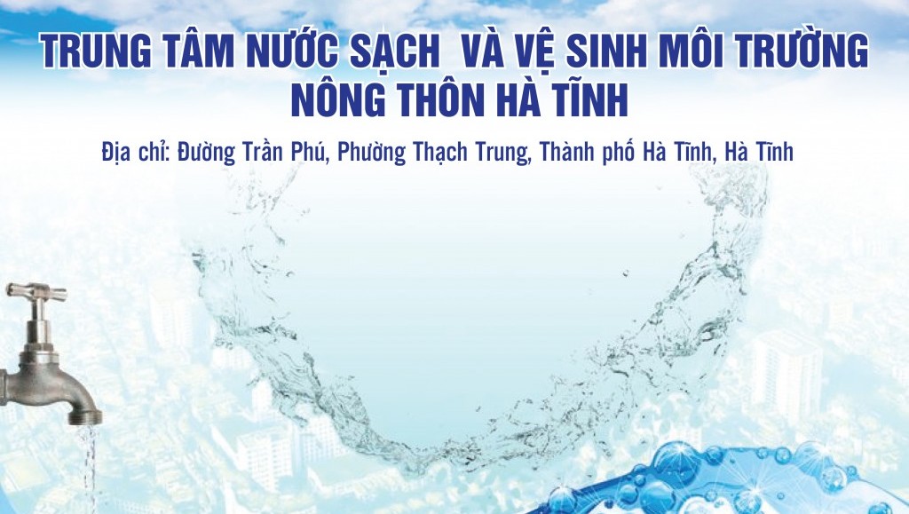 Trung tâm Nước sạch và Vệ sinh môi trường nông thôn Hà Tĩnh tăng tốc triển khai các dự án cấp nước sạch nông thôn để góp phần hoàn thành mục tiêu Nông Thôn Mới