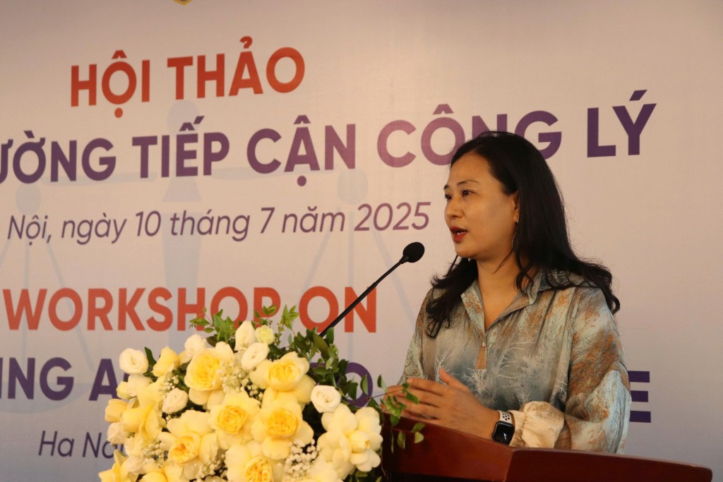 Bảo đảm mọi người dân đều có khả năng tiếp cận công lý một cách bình đẳng, hiệu quả