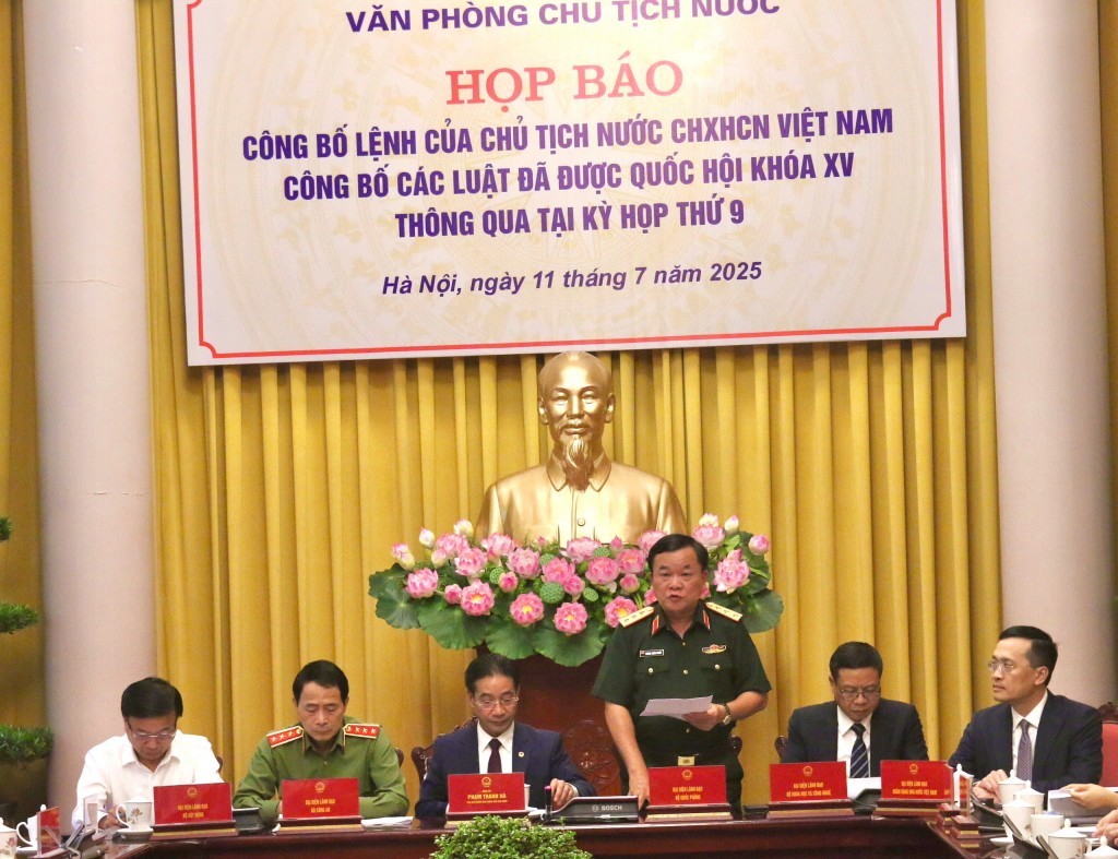 Công bố Lệnh của Chủ tịch nước đối với 09 luật được thông qua tại Kỳ họp thứ 9, Quốc hội khóa XV