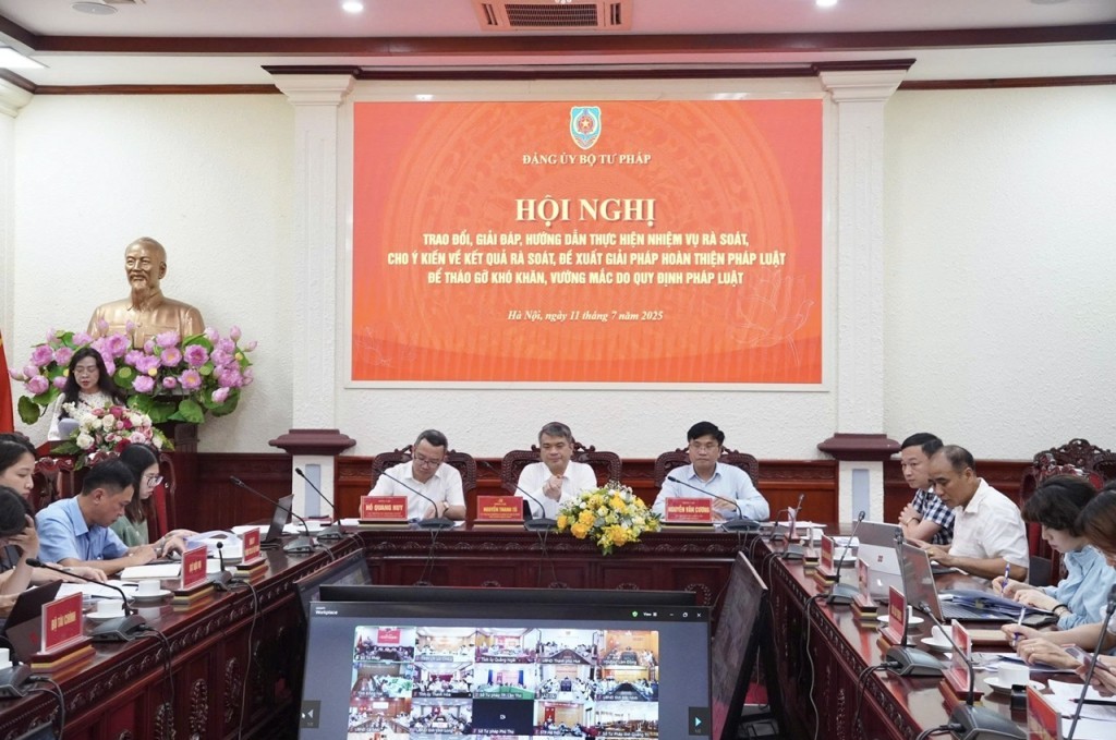 Thực hiện có hiệu quả công tác rà soát, tháo gỡ khó khăn, vướng mắc do quy định pháp luật