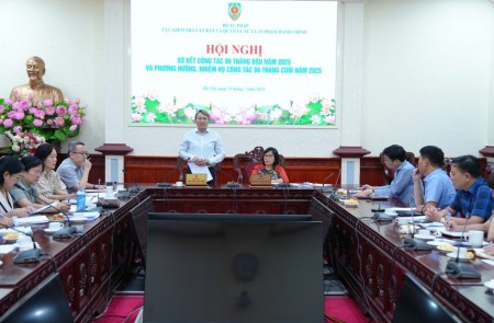 Cục Kiểm tra văn bản và Quản lý xử lý vi phạm hành chính hoàn thành xuất sắc các nhiệm vụ trọng tâm trong 06 tháng đầu năm 2025