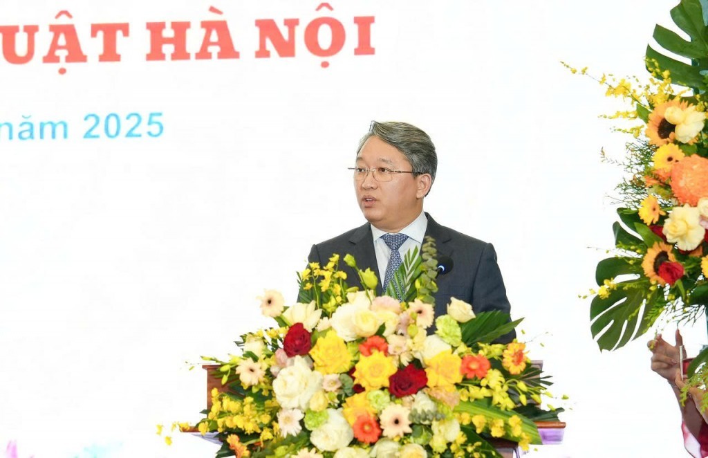 Lễ công bố Quyết định công nhận Hội đồng Trường, Chủ tịch Hội đồng Trường, Hiệu trưởng Trường Đại học Luật Hà Nội nhiệm kỳ 2025 - 2030