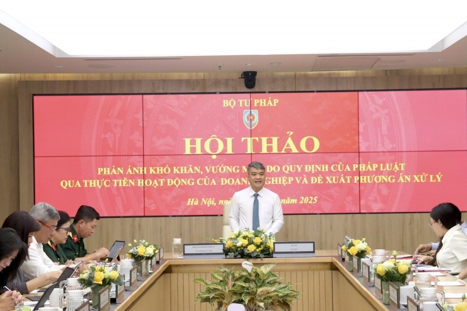 Tăng cường phối hợp, tháo gỡ “điểm nghẽn” pháp luật, tạo thuận lợi cho doanh nghiệp