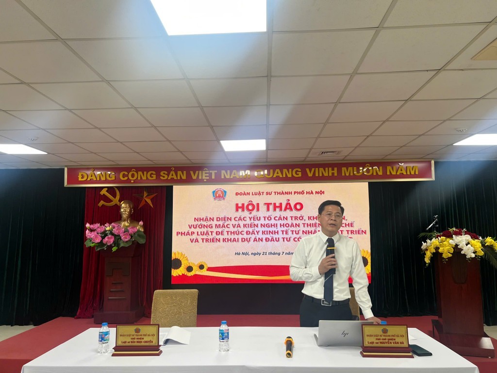 Hoàn thiện thể chế pháp luật thúc đẩy phát triển kinh tế tư nhân từ góc độ thực tiễn hành nghề luật sư