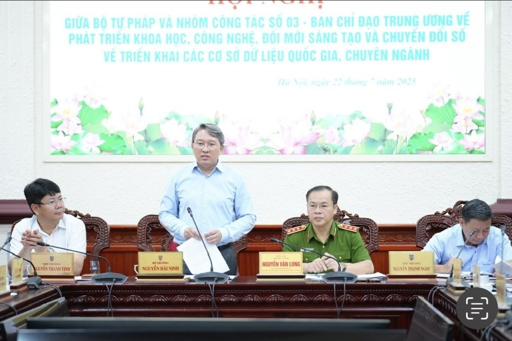Bộ Tư pháp tập trung xây dựng các cơ sở dữ liệu bảo đảm “đúng, đủ, sạch, sống”