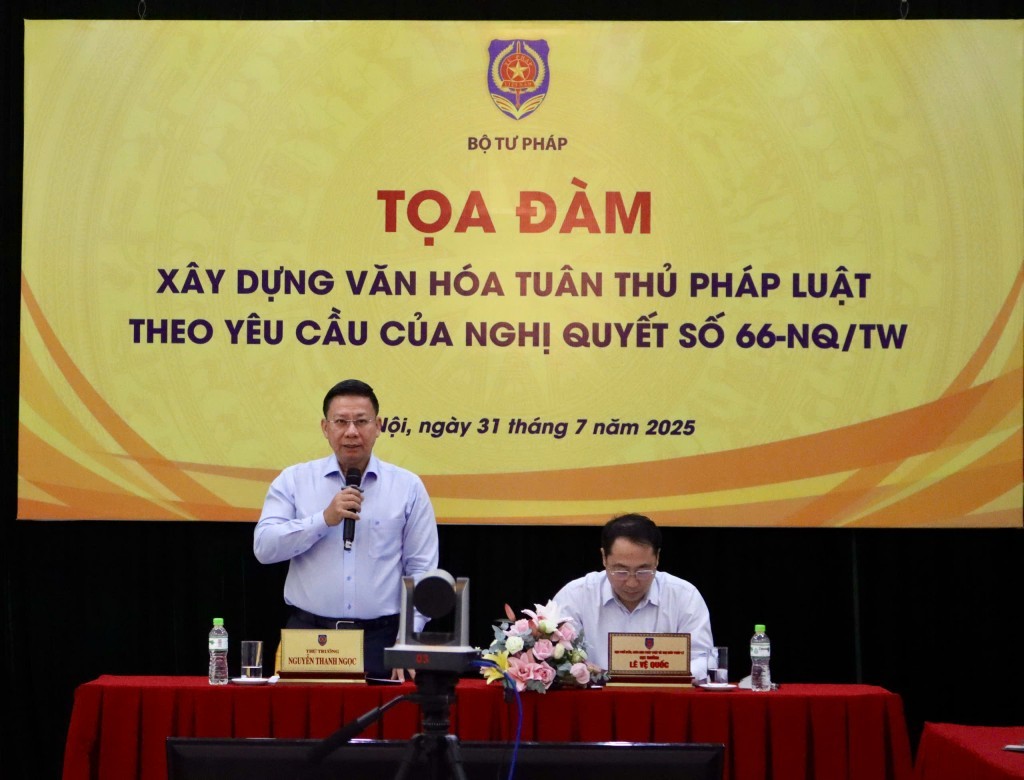 Đổi mới tư duy, nâng cao hiệu quả công tác phổ biến, giáo dục pháp luật để xây dựng văn hóa tuân thủ pháp luật