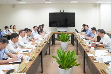 Hội đồng phối hợp phổ biến, giáo dục pháp luật Trung ương làm việc với Đài truyền hình Việt Nam