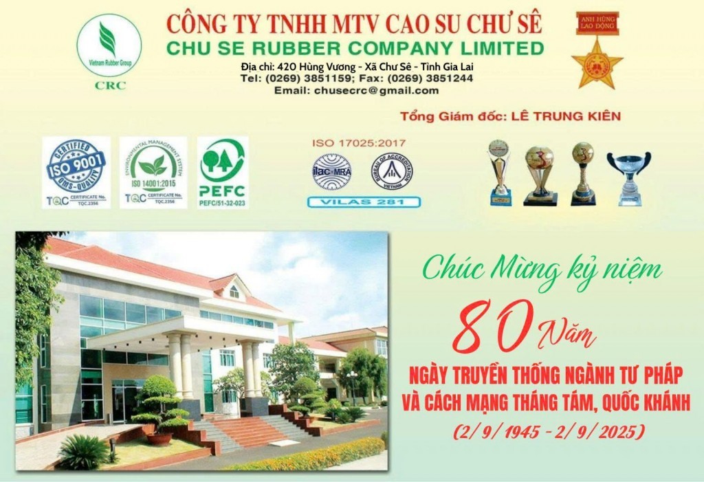 Công ty TNHH MTV Cao su Chư Sê