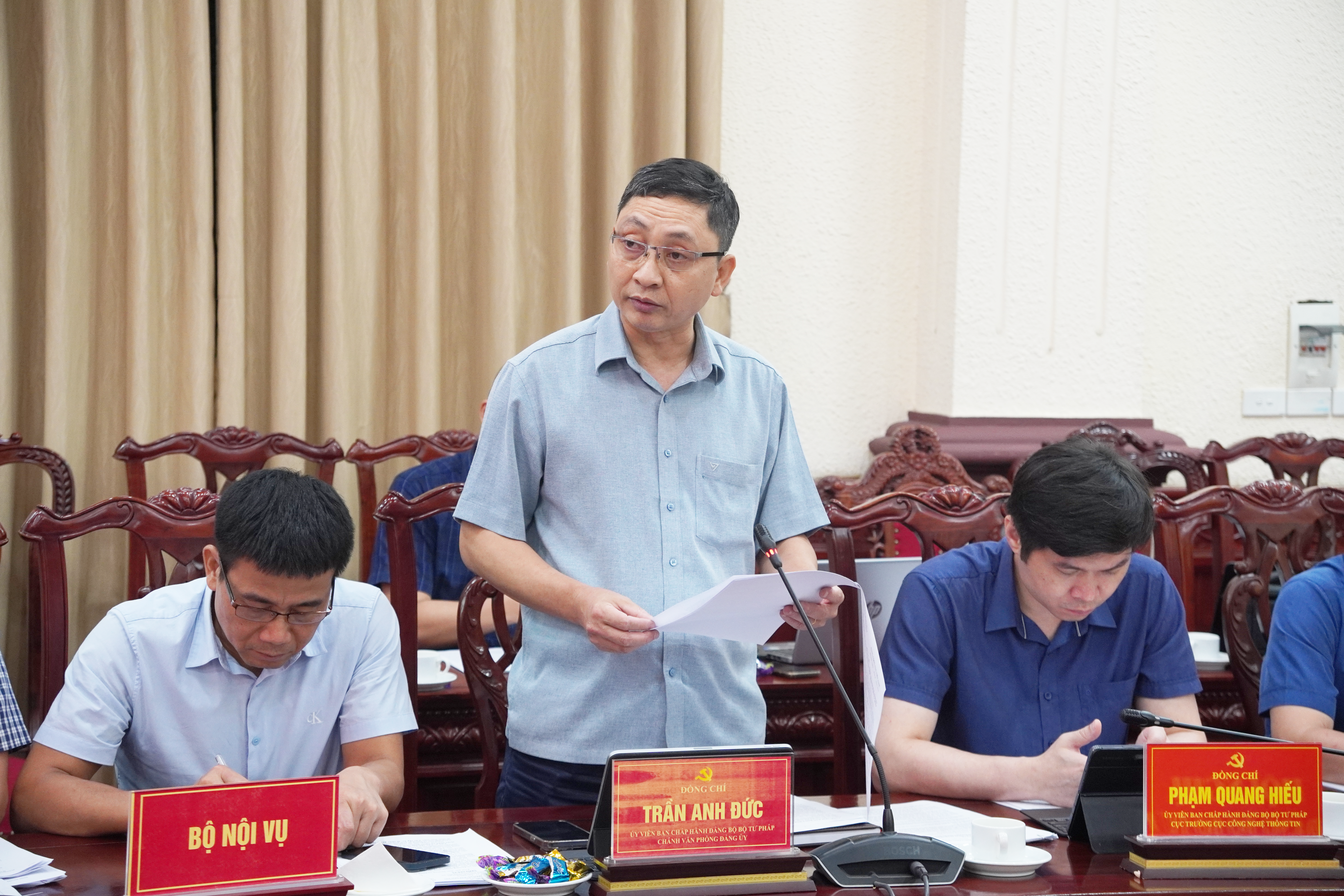 Đảng ủy Bộ Tư pháp tổ chức Hội nghị Ban Chấp hành Đảng bộ lần thứ 2, nhiệm kỳ 2020 - 2025