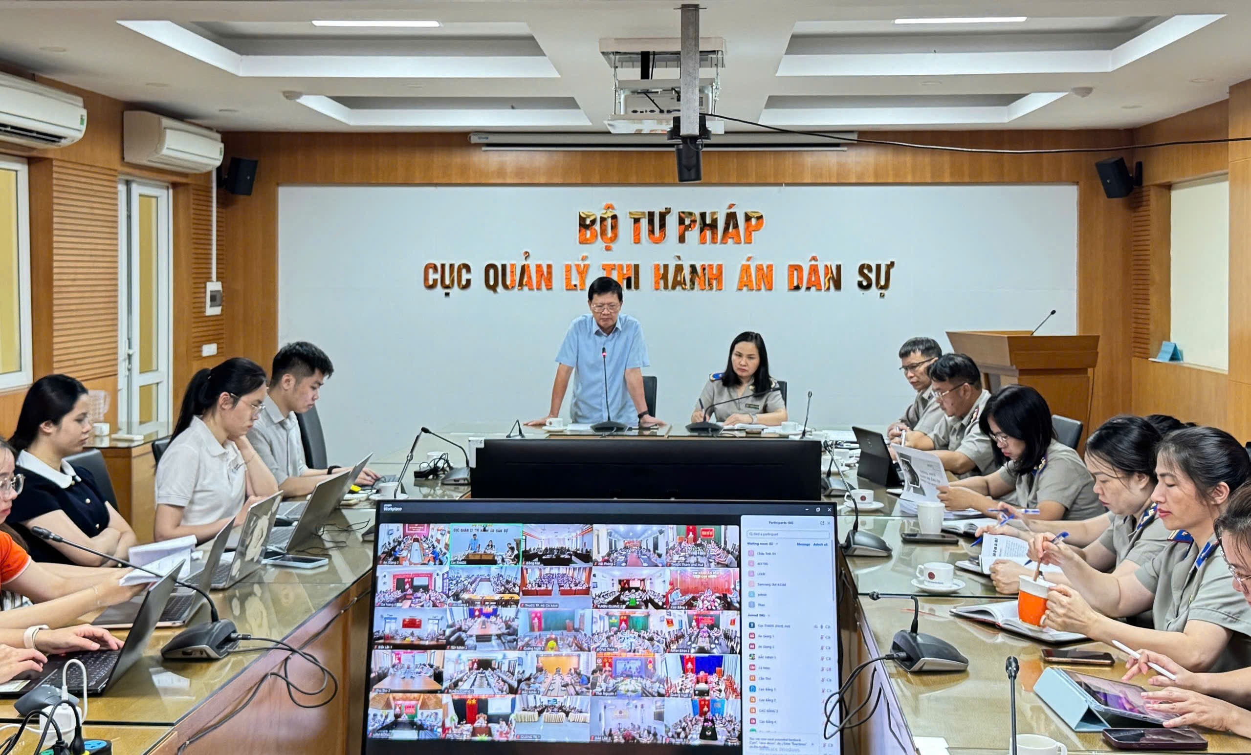 Cần sớm đưa Phần mềm hỗ trợ ra quyết định thi hành án dân sự vào triển khai chính thức trên toàn quốc