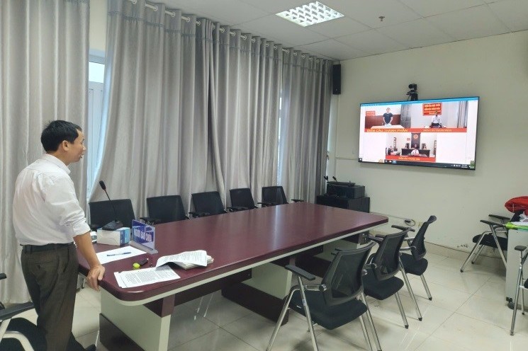 Hoạt động tổ chức điểm cầu thành phần phiên tòa trực tuyến tại Trung tâm Trợ giúp pháp lý nhà nước tỉnh Lai Châu: Bước tiến quan trọng trong quá trình cải cách tư pháp và ứng dụng công nghệ thông tin