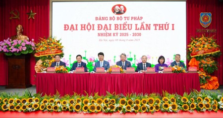 dai hoi dai bieu dang bo bo tu phap lan thu i nhiem ky 2025 2030 da thanh cong tot dep