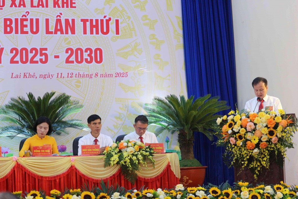 Đảng bộ xã Lai Khê, thành phố Hải Phòng tổ chức thành công Đại hội đại biểu lần thứ I, nhiệm kỳ 2025 - 2030