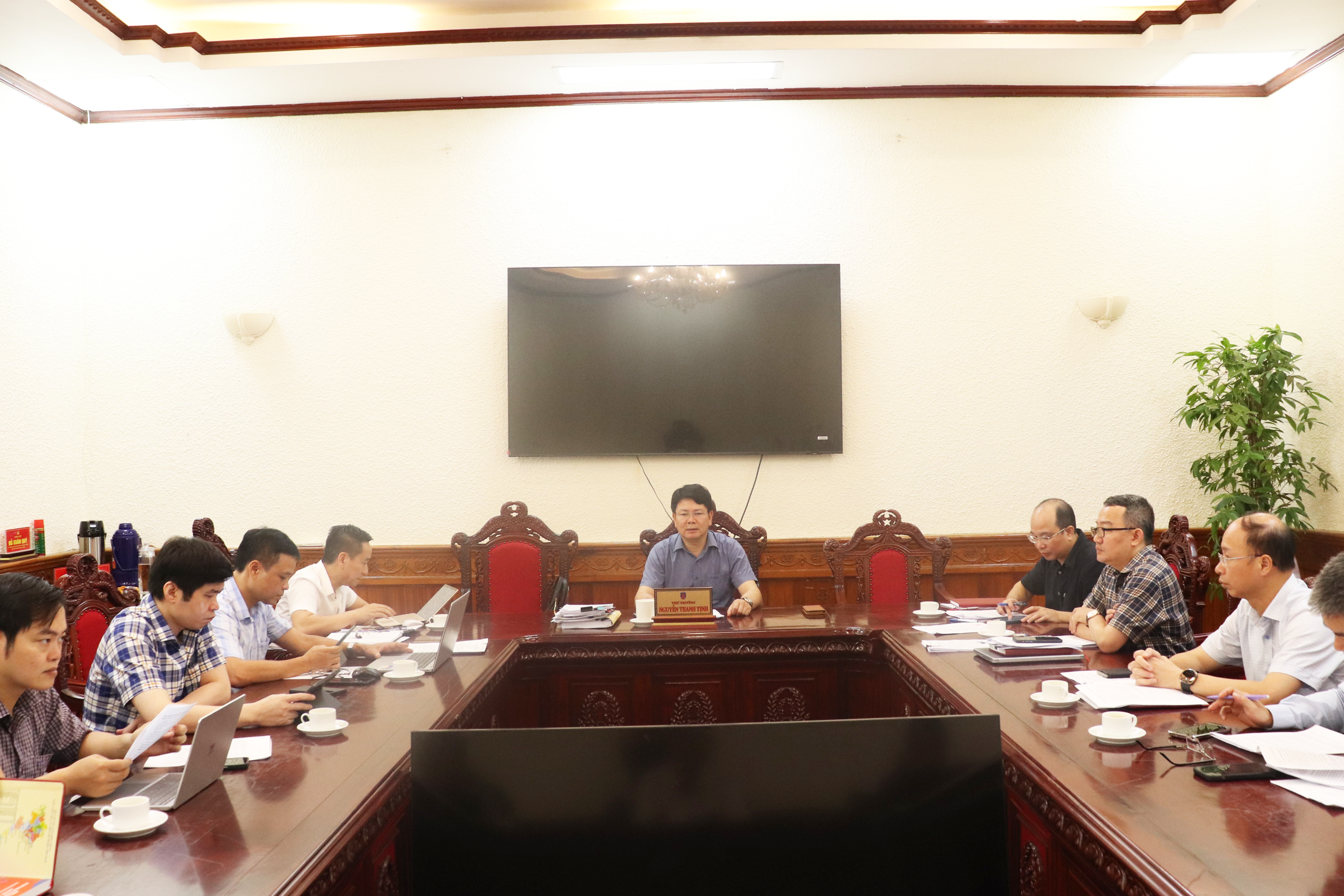 Đẩy nhanh tiến độ xây dựng các cơ sở dữ liệu quốc gia, cơ sở dữ liệu chuyên ngành của Bộ Tư pháp