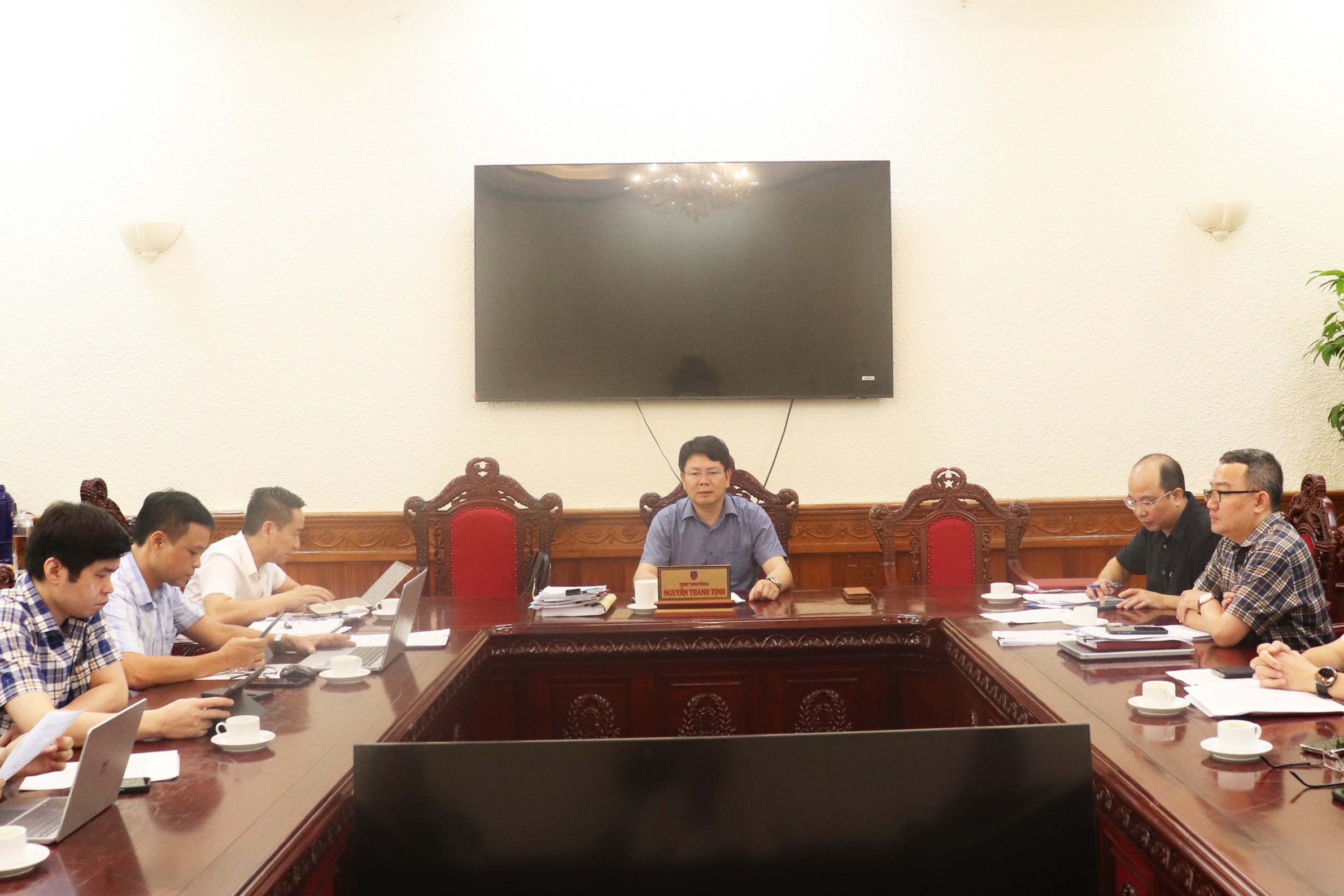 Đẩy nhanh tiến độ xây dựng các cơ sở dữ liệu quốc gia, cơ sở dữ liệu chuyên ngành của Bộ Tư pháp