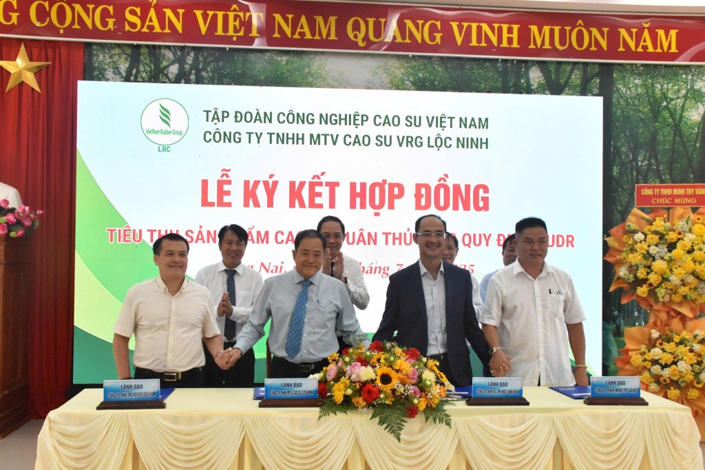Cao su Lộc Ninh - Hướng tới mục tiêu tăng trưởng xanh, phát triển bền vững