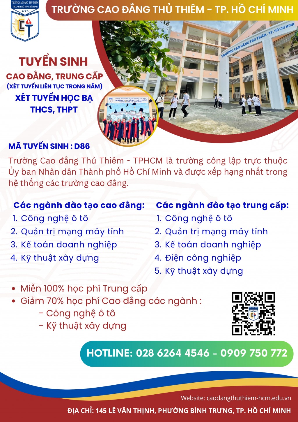 Trường Cao đẳng Thủ Thiêm - TP. Hồ Chí Minh