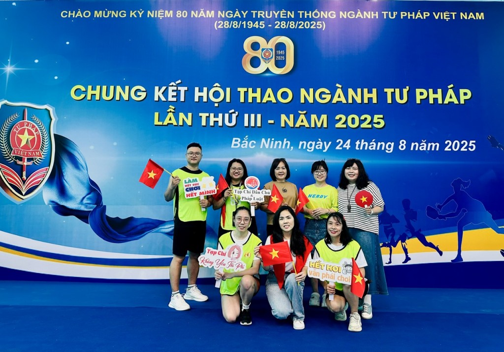 Bộ Tư pháp tổ chức thành công Hội thao ngành Tư pháp lần thứ III, năm 2025