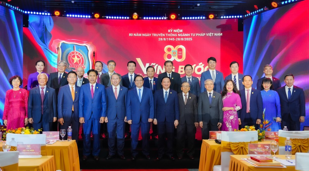 Bộ Tư pháp long trọng tổ chức Lễ kỷ niệm 80 năm Ngày truyền thống ngành Tư pháp và Đại hội Thi đua yêu nước lần thứ VI