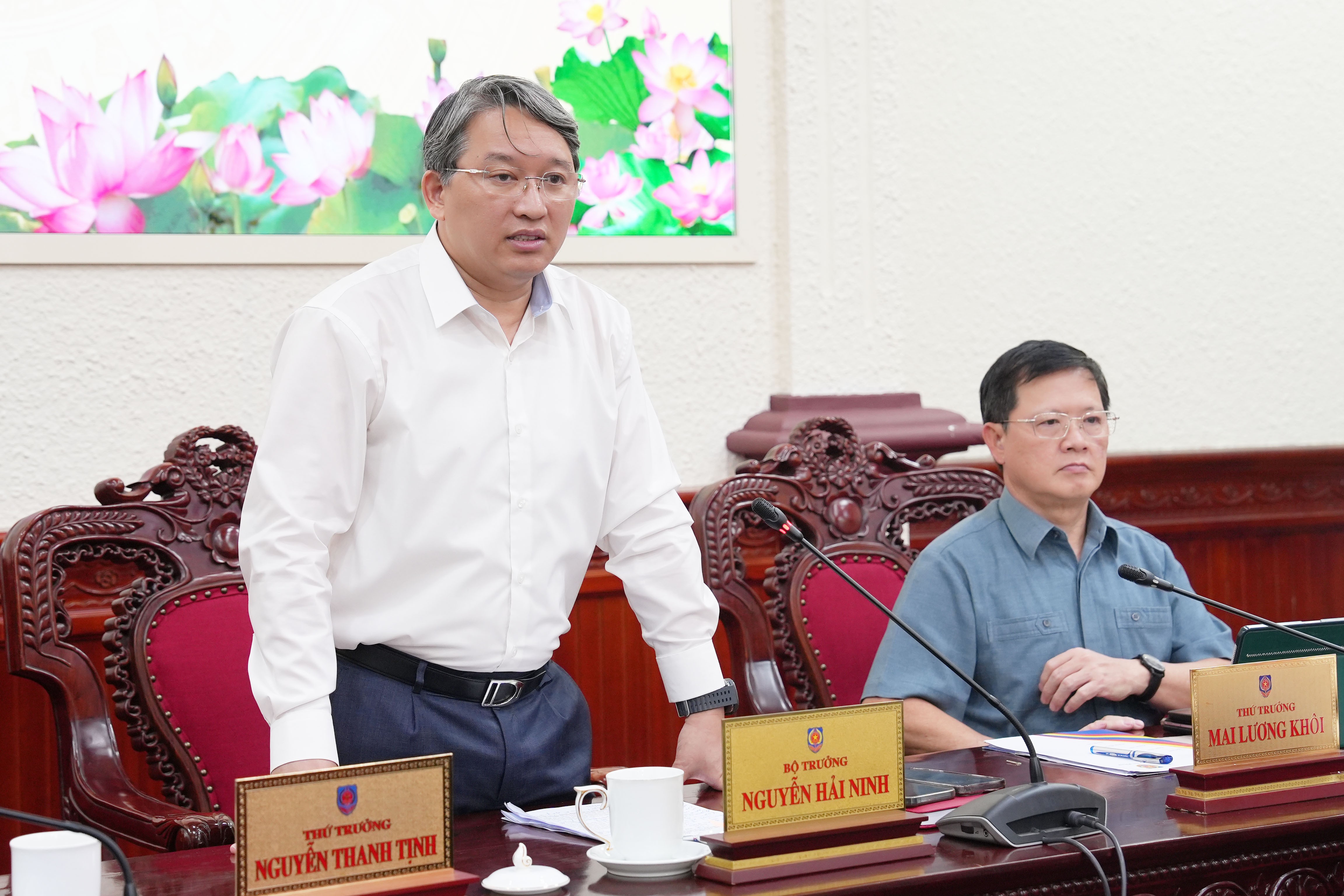 Bộ Tư pháp tổ chức Phiên họp thứ 3 Ban Chỉ đạo về phát triển khoa học, công nghệ, đổi mới sáng tạo, chuyển đổi số và Đề án 06