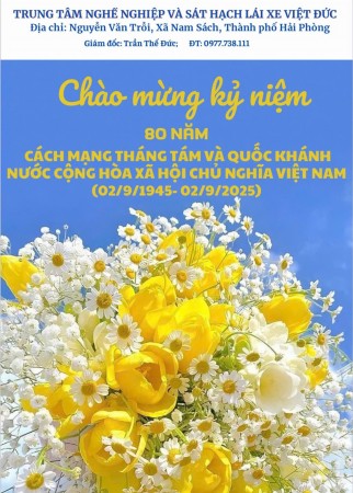 Trung tâm Nghề nghiệp và Sát hạch lái xe Việt Đức