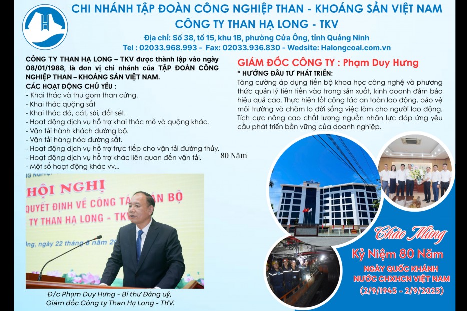 Công ty Than Hạ Long - TKV