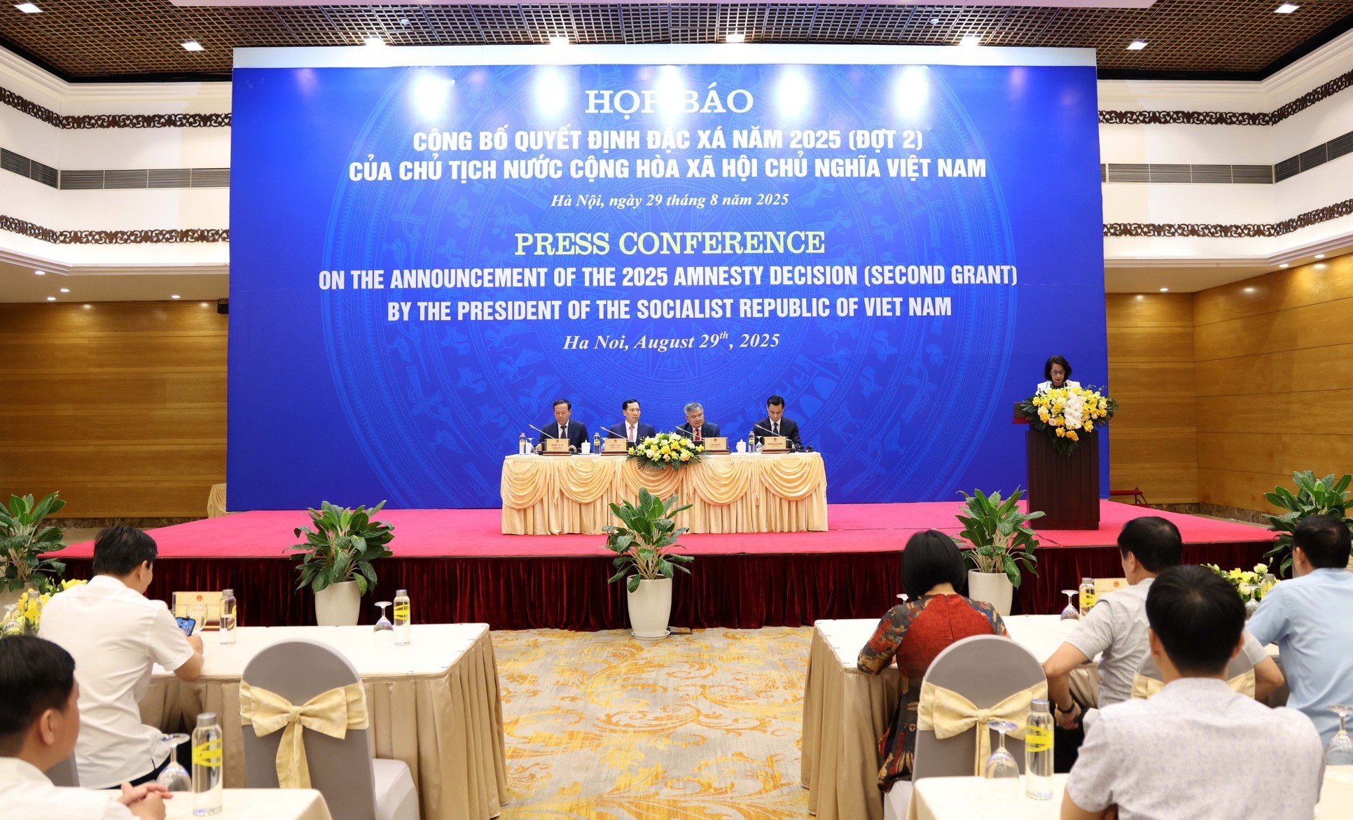 13.920 phạm nhân sẽ được đặc xá nhân dịp Kỷ niệm 80 năm Quốc khánh nước Cộng hòa xã hội chủ nghĩa Việt Nam