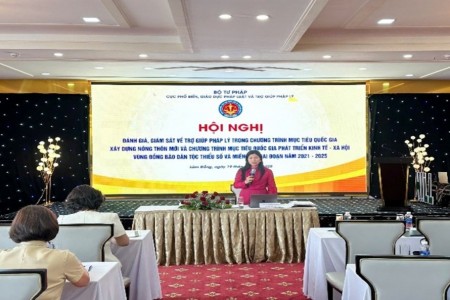 Tháo gỡ khó khăn, thực hiện có hiệu quả nội dung trợ giúp pháp lý trong Chương trình mục tiêu quốc gia