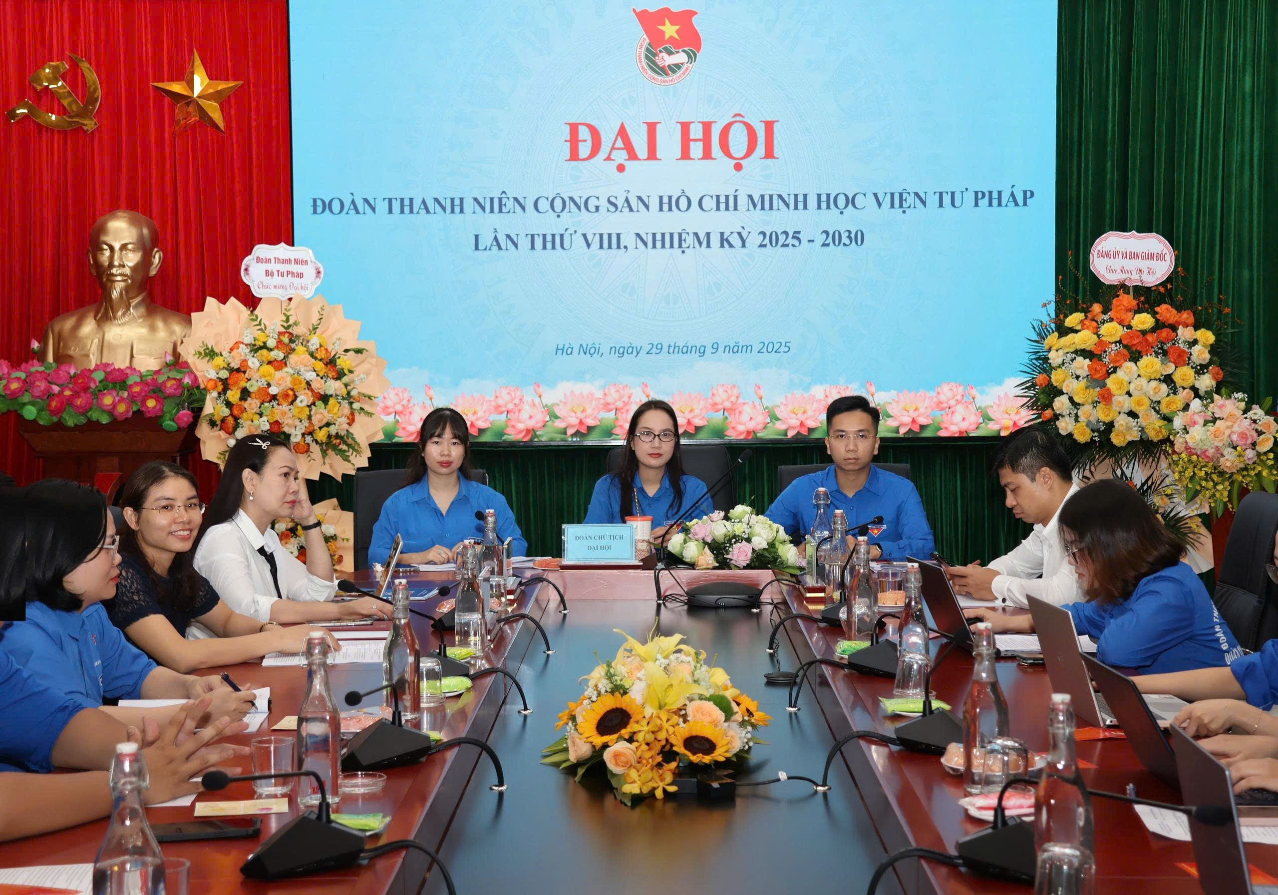 Đại hội Đoàn thanh niên cộng sản Hồ Chí Minh Học viện Tư pháp lần thứ VIII, nhiệm kỳ 2025 - 2030