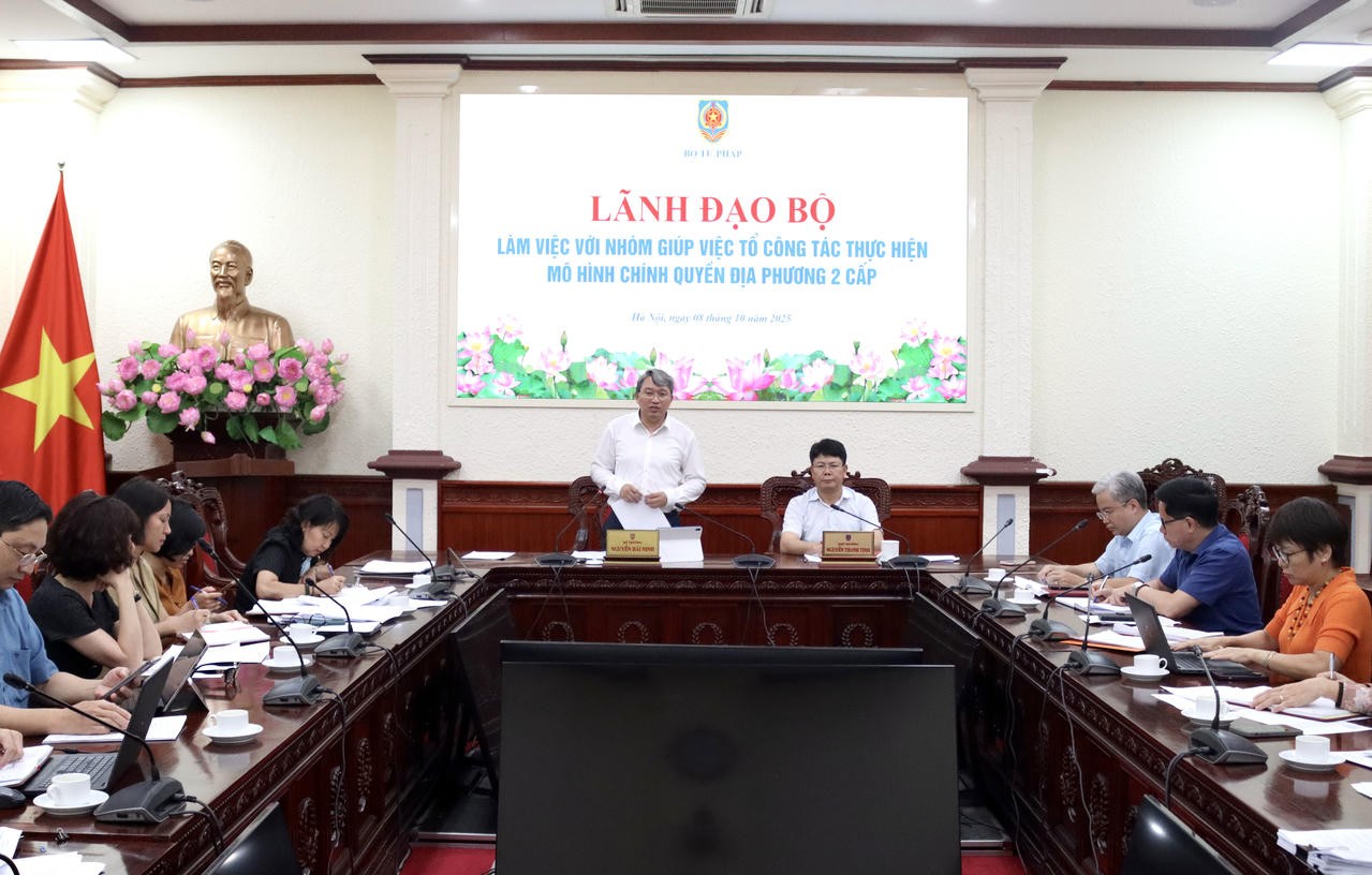 Bảo đảm tiến độ và hiệu quả triển khai các kết luận của Trung ương về mô hình chính quyền địa phương 02 cấp