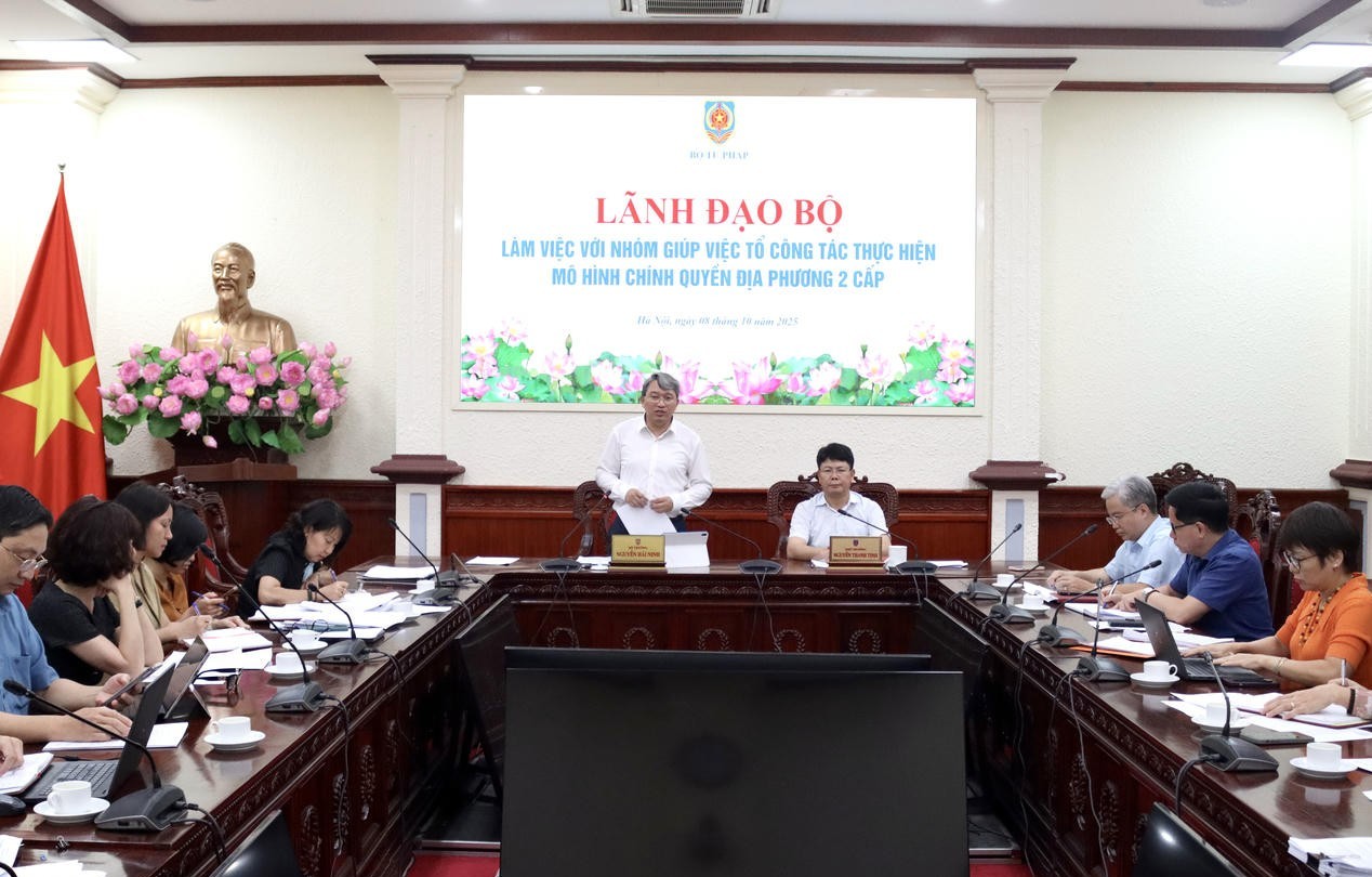 Bảo đảm tiến độ và hiệu quả triển khai các kết luận của Trung ương về mô hình chính quyền địa phương 02 cấp
