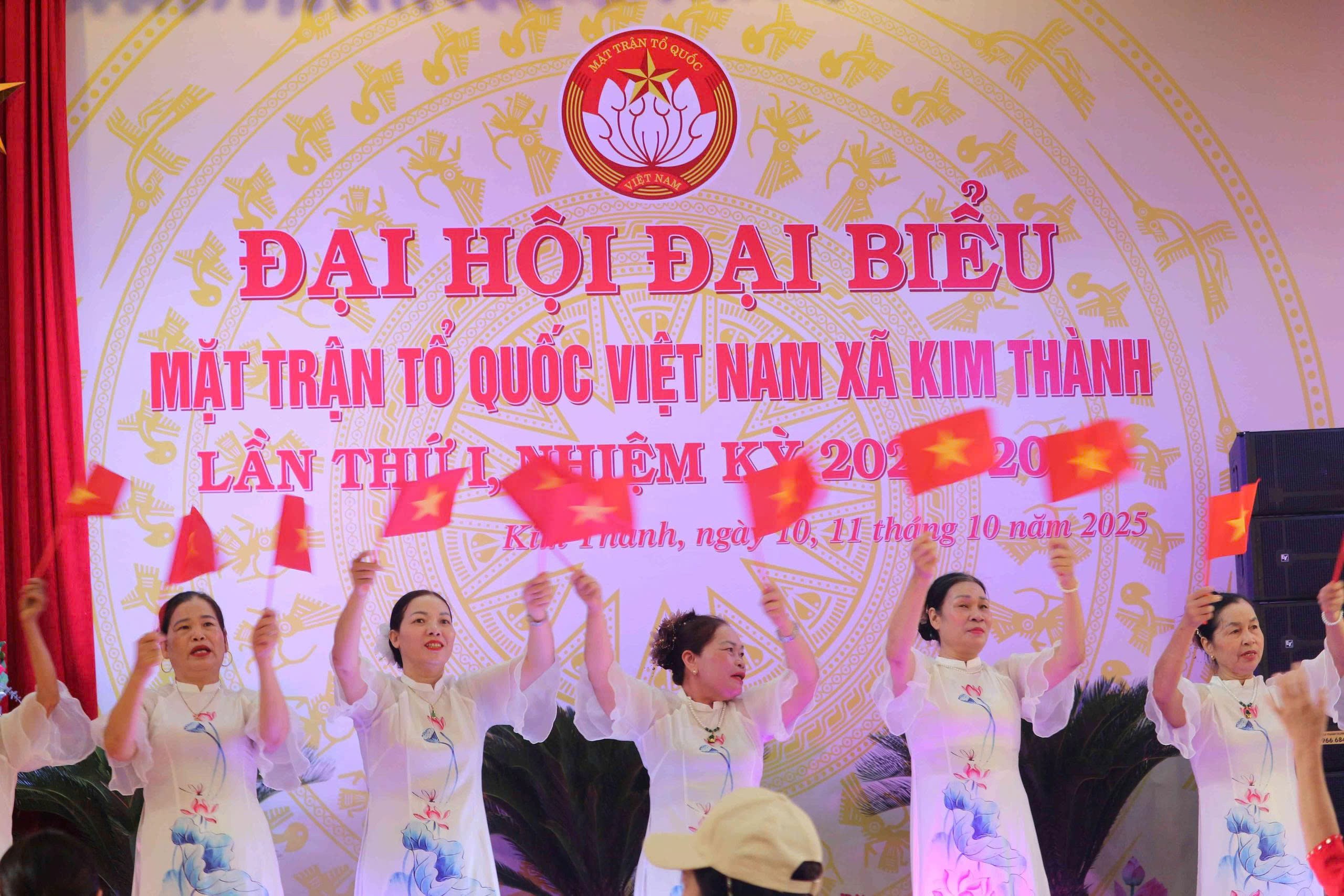 Mặt trận Tổ quốc Việt Nam xã Kim Thành, thành phố Hải Phòng tổ chức thành công Đại hội đại biểu lần thứ I, nhiệm kỳ 2025 - 2030 Mặt trận Tổ quốc Việt Nam xã Kim Thành, thành phố Hải Phòng tổ chức thành công Đại hội đại biểu lần thứ I, nhiệm kỳ 2025 - 2030