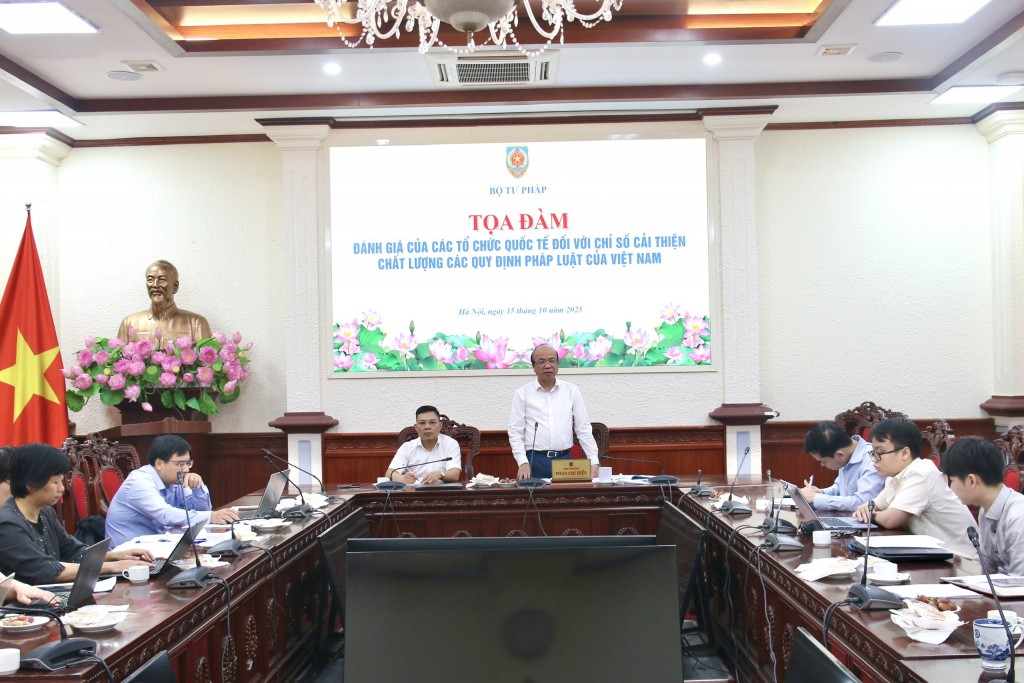 Quyết tâm nâng cao thứ hạng Chỉ số cải thiện chất lượng các quy định pháp luật của Việt Nam nhằm đáp ứng yêu cầu phát triển đất nước trong giai đoạn mới