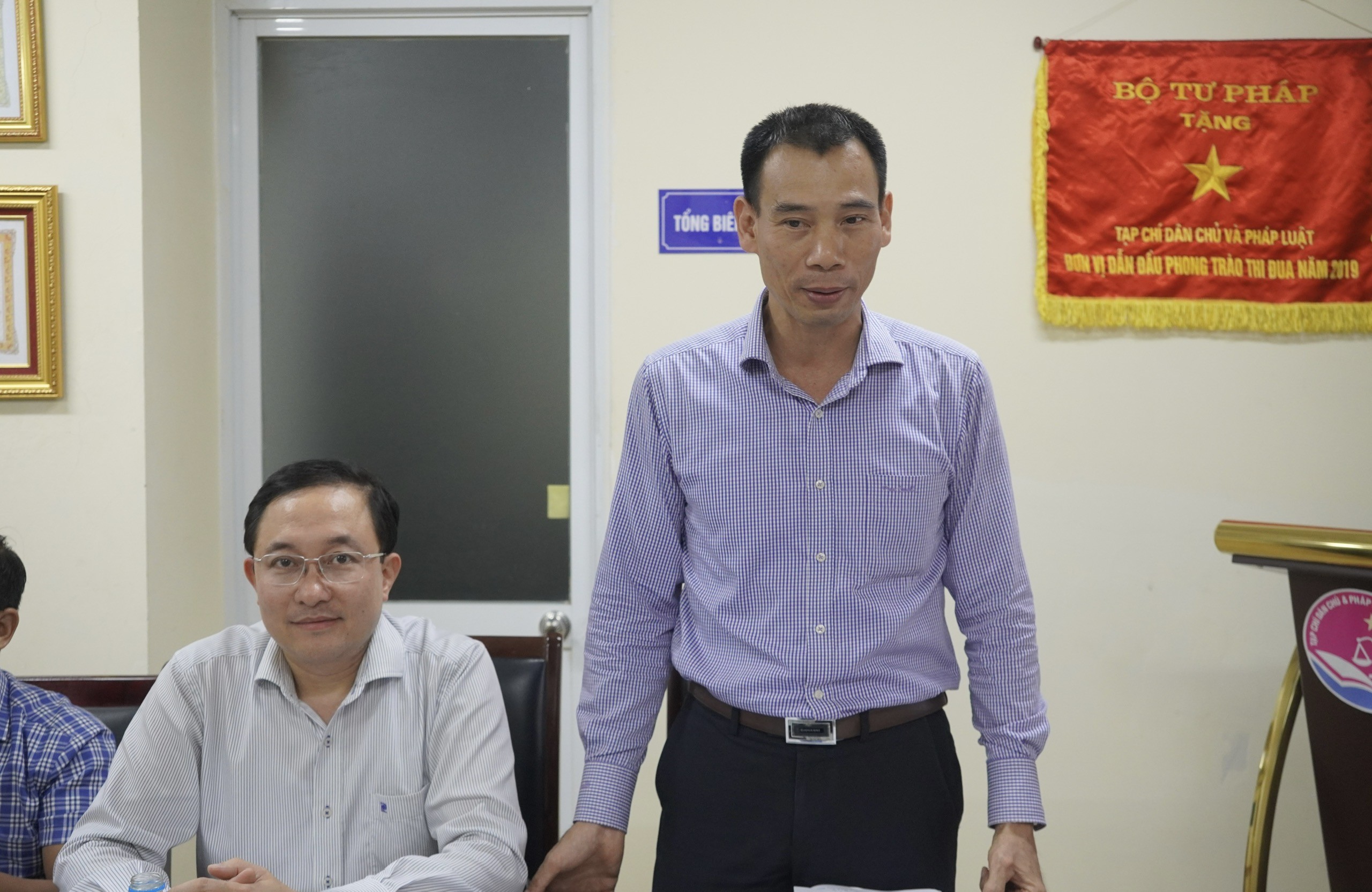 Tiếp tục phát huy uy tín, thương hiệu của Tạp chí Dân chủ và Pháp luật - Nỗ lực hoàn thành các nhiệm vụ công tác năm 2025