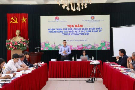 Mở rộng đối tượng, phạm vi, hình thức trợ giúp pháp lý đáp ứng yêu cầu hoàn thiện thể chế trong kỷ nguyên mới