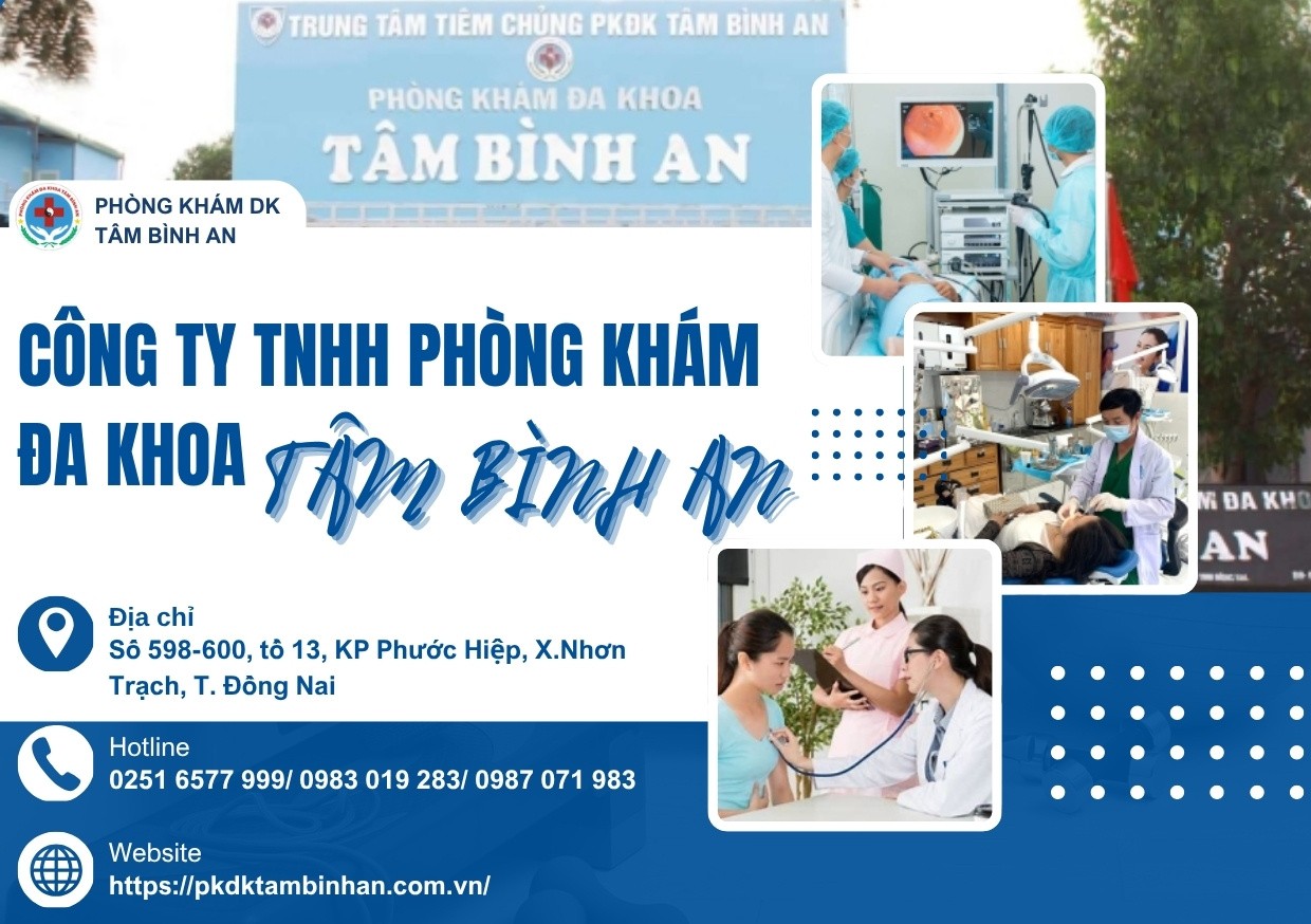 Công ty TNHH Phòng khám Đa khoa Tâm Bình An
