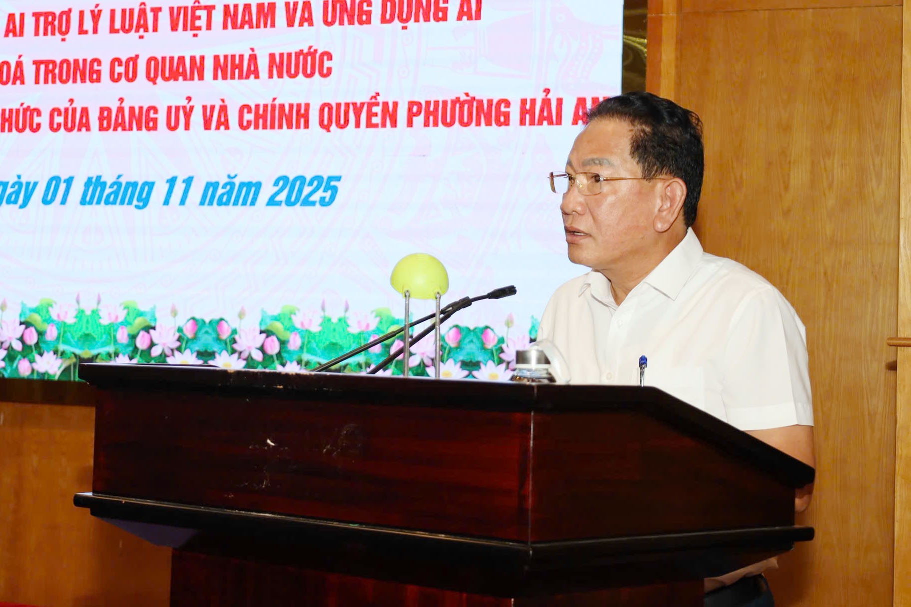 Đẩy mạnh ứng dụng trí tuệ nhân tạo (AI) trong quá trình thực thi công vụ tại Đảng ủy và chính quyền phường Hải An, thành phố Hải Phòng