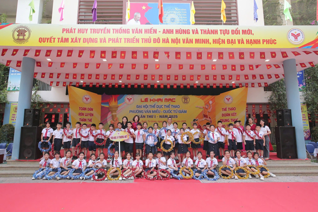 Trường Tiểu học Lý Thường Kiệt (Văn Miếu - Quốc tử Giám) - Chú trọng giáo dục thể chất - Phát triển học sinh toàn diện