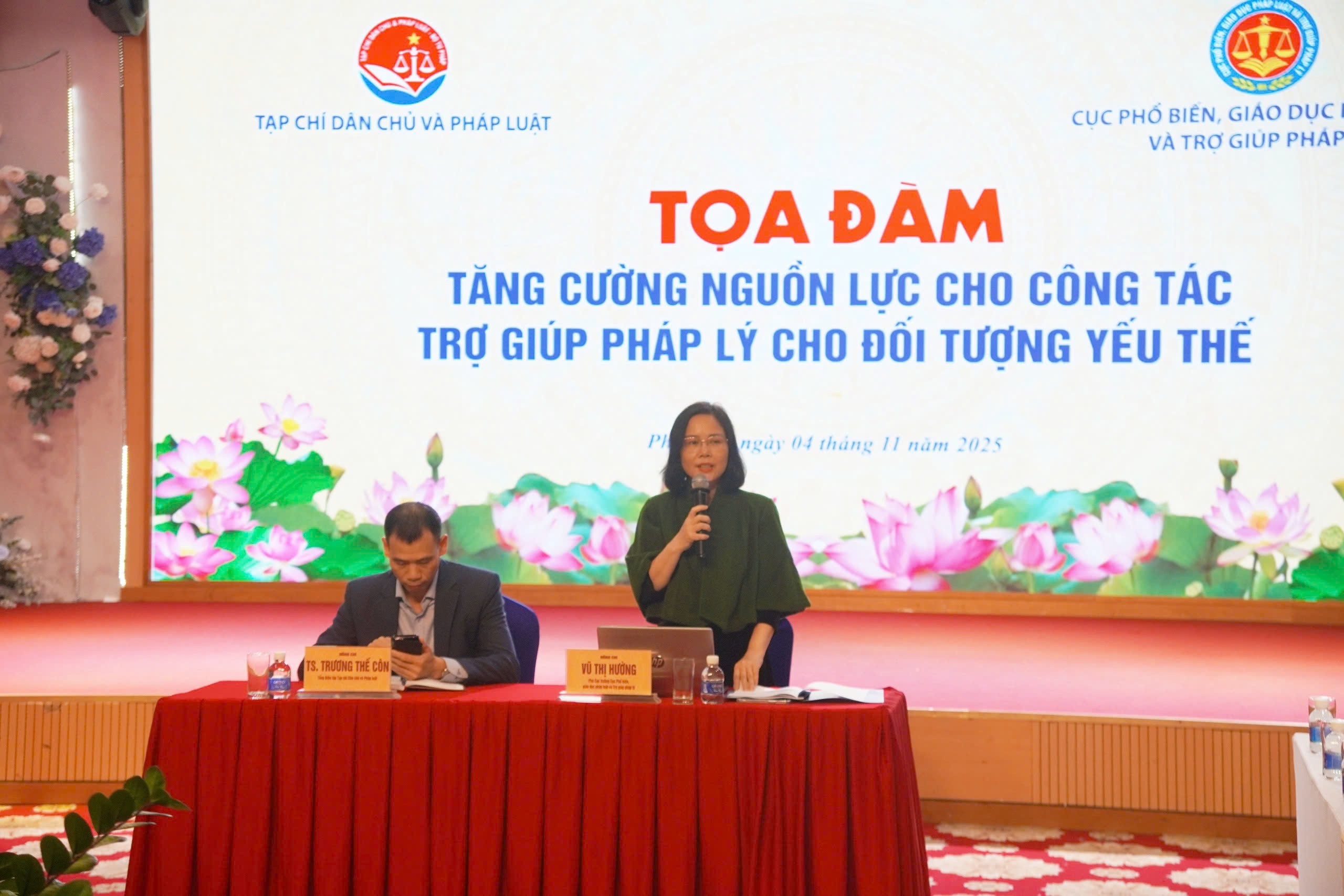 Tiếp tục tăng cường, phát huy hiệu quả nguồn lực trợ giúp pháp lý cho đối tượng yếu thế