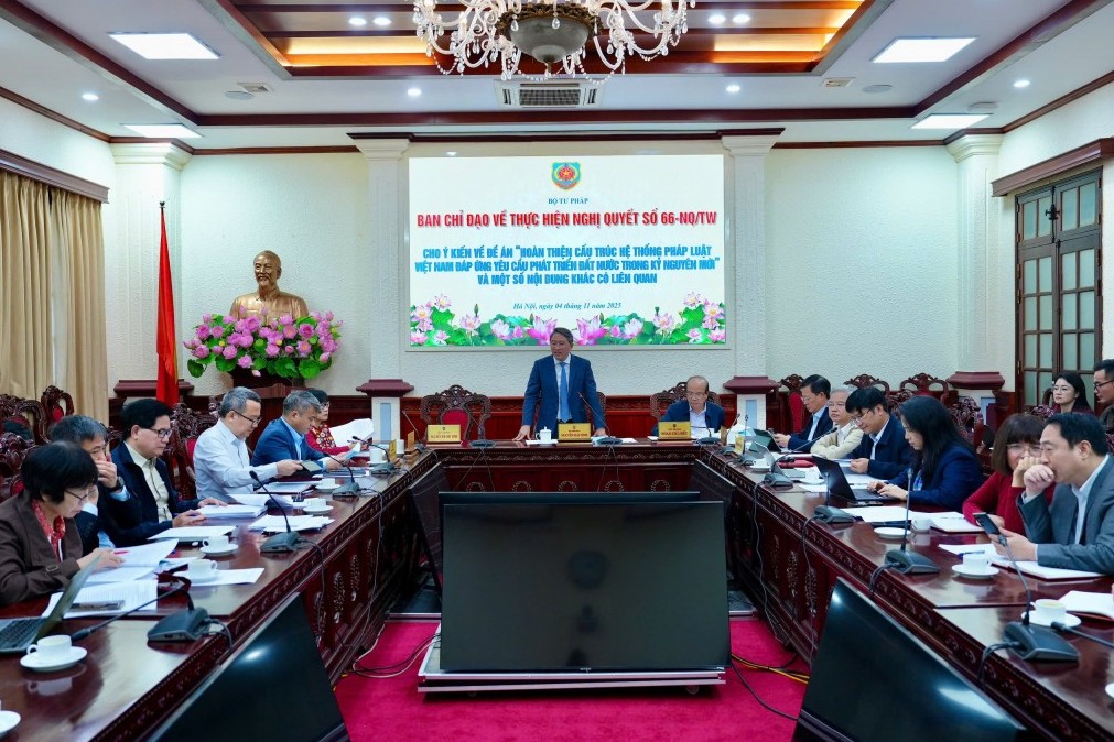 Hoàn thiện cấu trúc hệ thống pháp luật Việt Nam bảo đảm tính chặt chẽ, đồng bộ