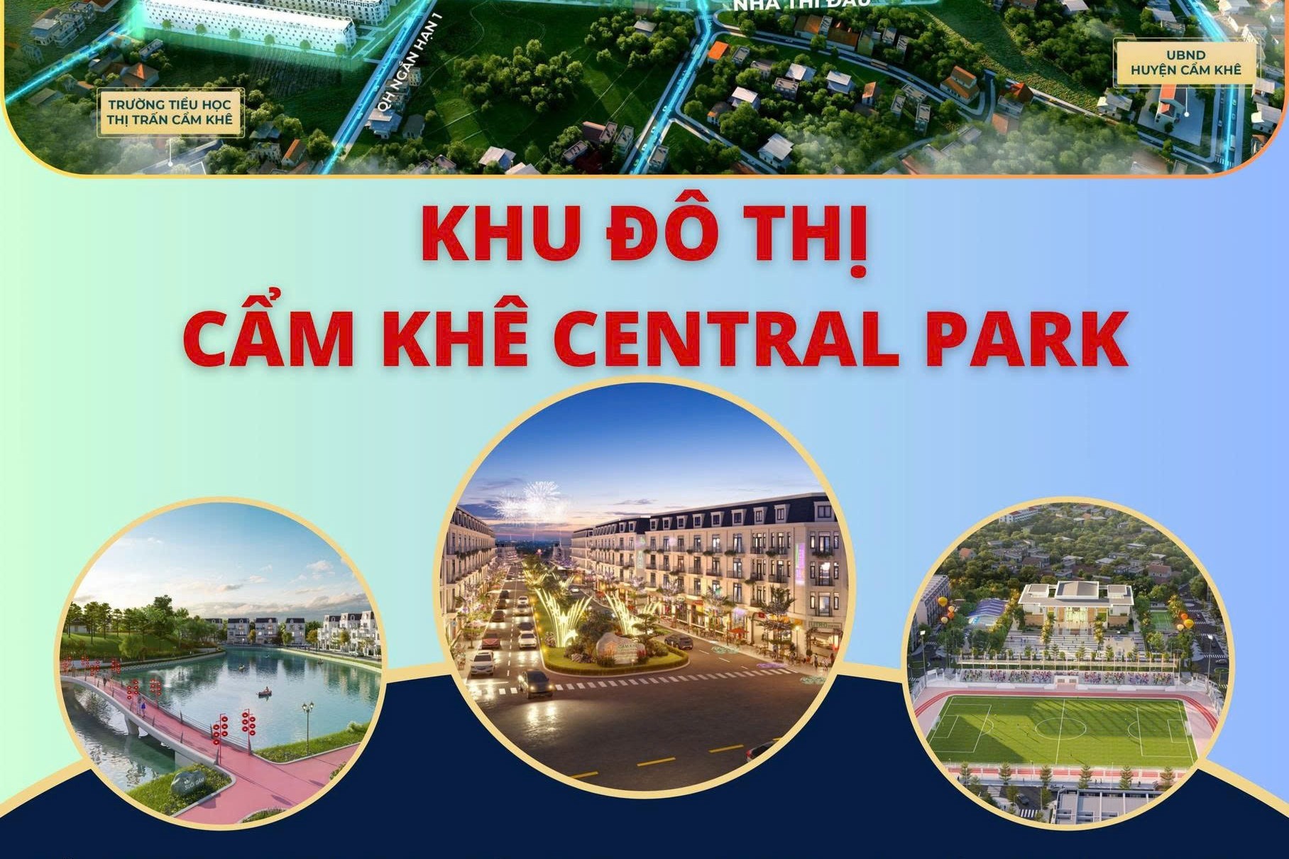 Khu Đô thị Cẩm Khê Central Park