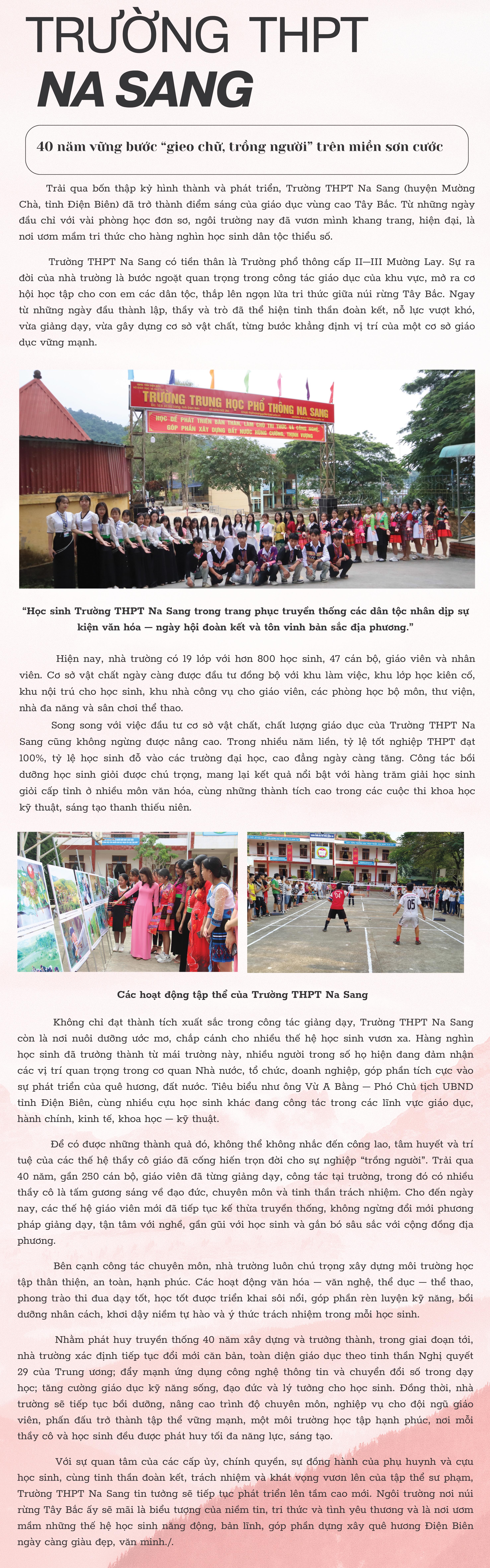 Trường THPT Na Sang