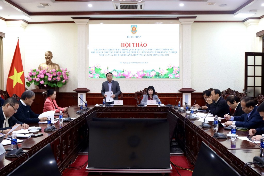 Bảo đảm tính khả thi cao trong hoàn thiện chương trình hỗ trợ pháp lý cho doanh nghiệp giai đoạn 2026 - 2031