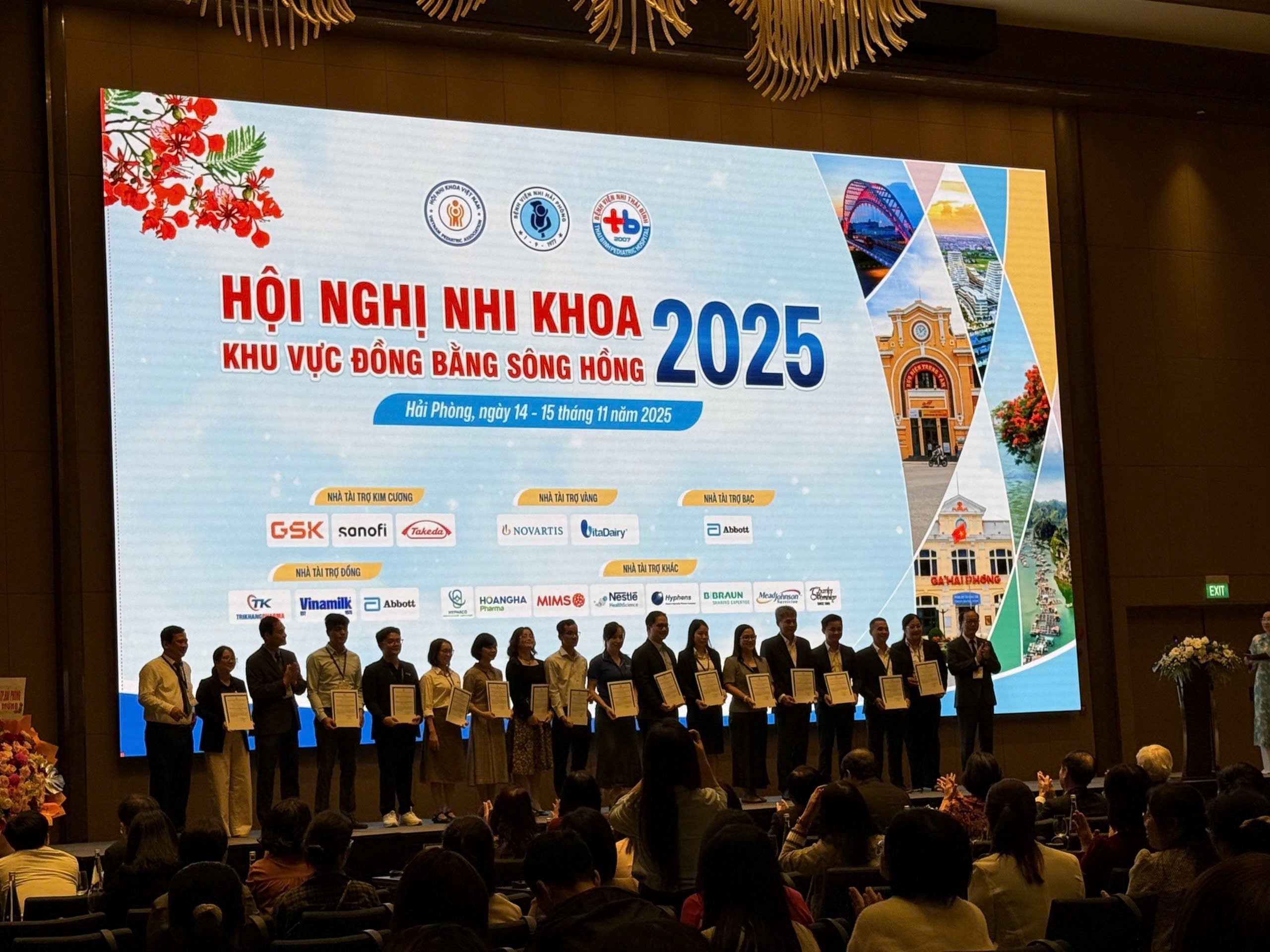 VitaDairy đồng hành cùng Hội nghị Nhi khoa khu vực Đồng bằng Sông Hồng 2025